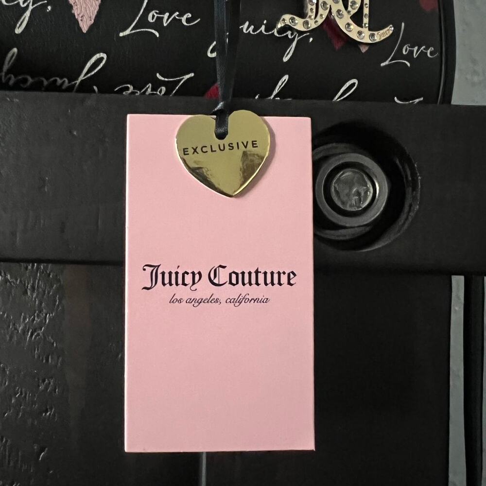 Juicy Couture Mini Tote Black Handbag - Picture 7 of 8